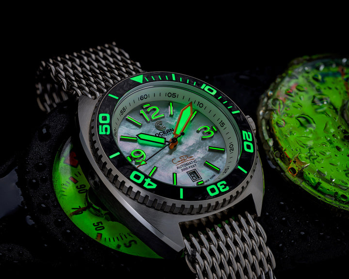 WHTMOP | White MOP Dial