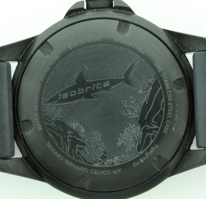 Naval Series T100 Tritium Markers | Black Dial