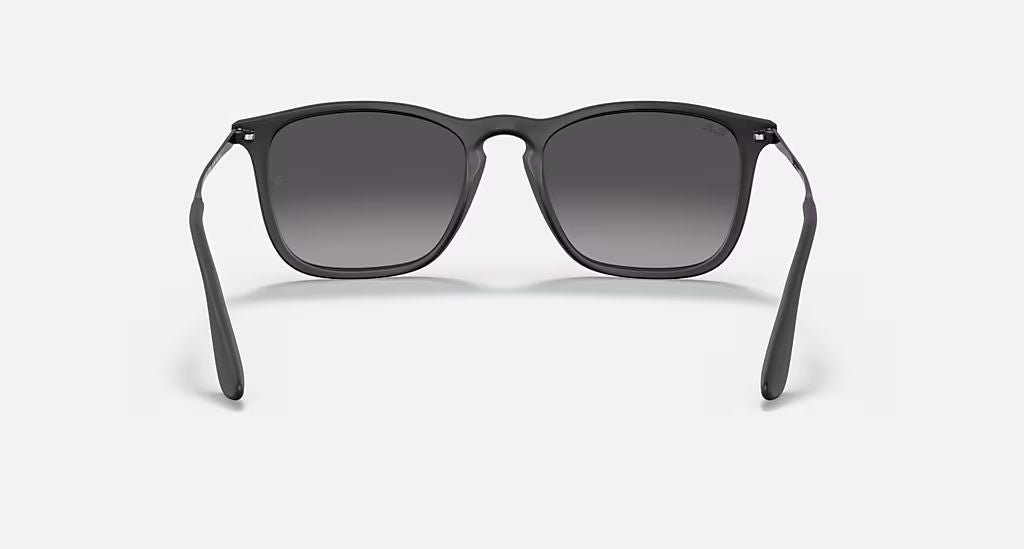 CHRIS MEN'S Rubber Black / Light Grey Gradient Dark Grey |  Dial