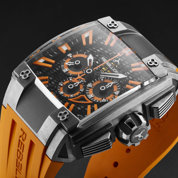 Re1 2.0 RBRE12CH.TI.OR / Black Orange | Black Orange Dial