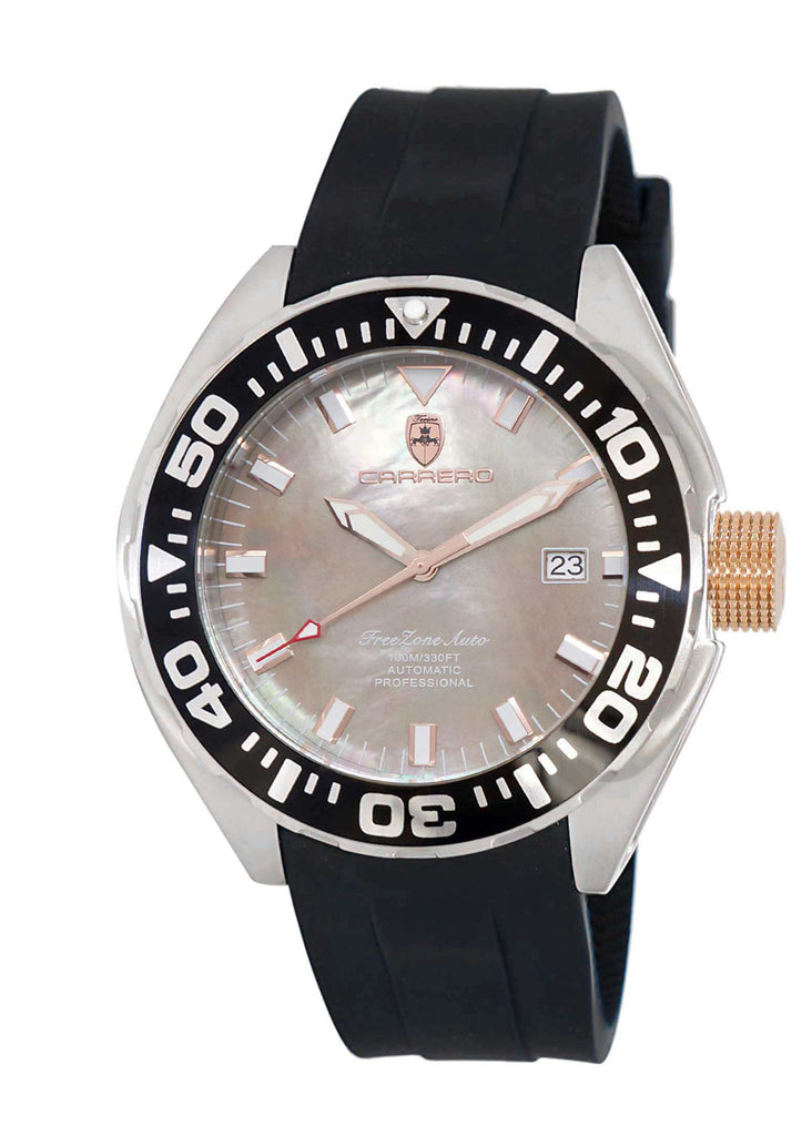 FreeZone-Auto Rose/Rosetone | Brown Dial