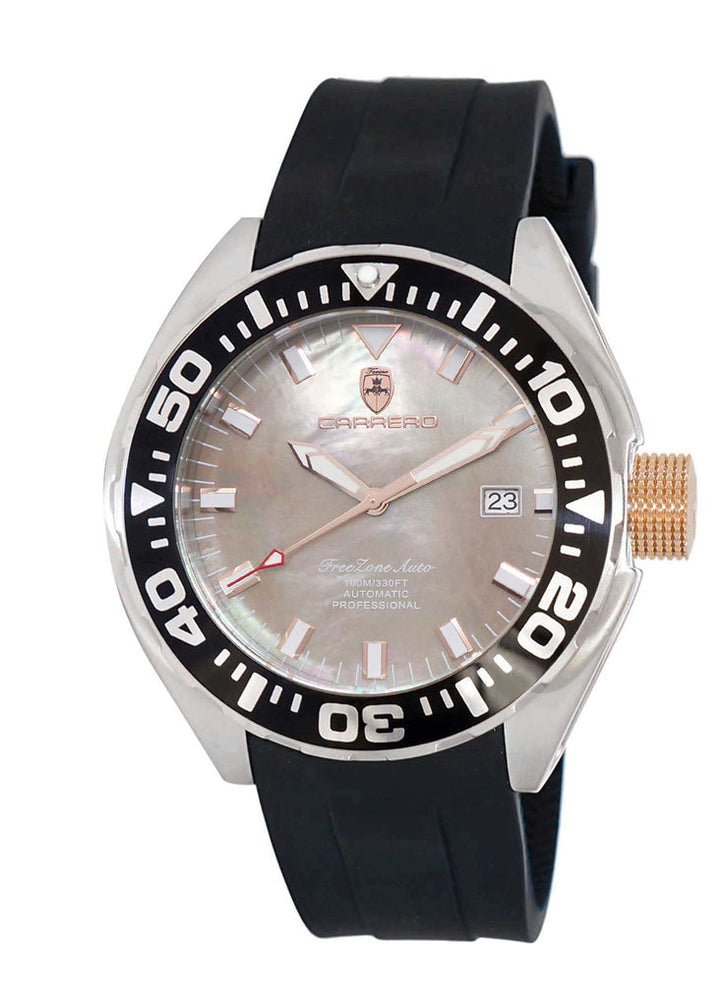 FreeZone-Auto Rose/Rosetone | Brown Dial