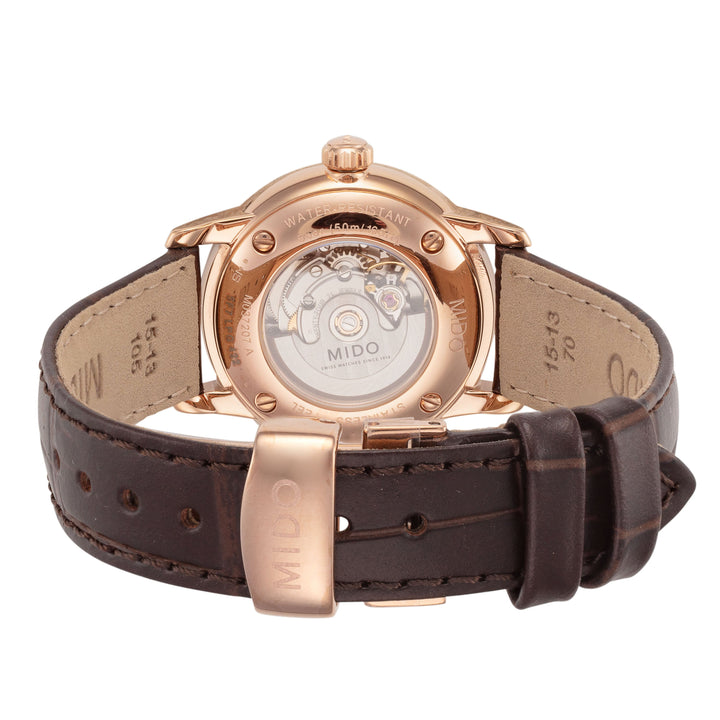 Baroncelli 30mm / Blue / Brown Blue Dial