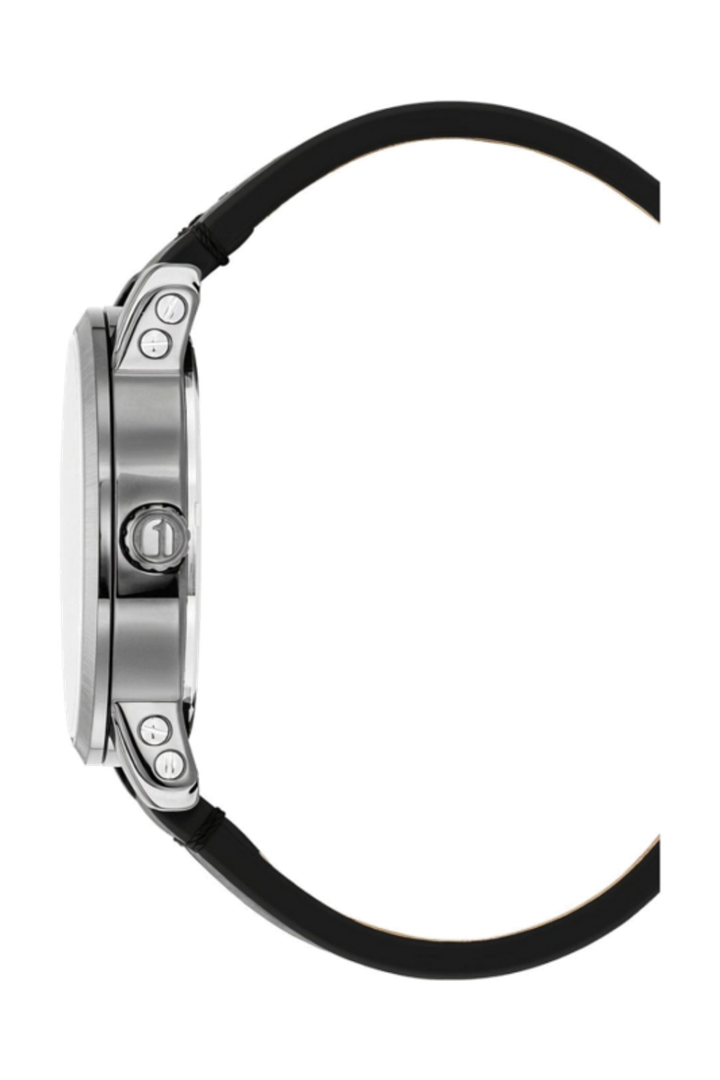 Rovic Gray Dial / Black Leather Strap Gray Dial
