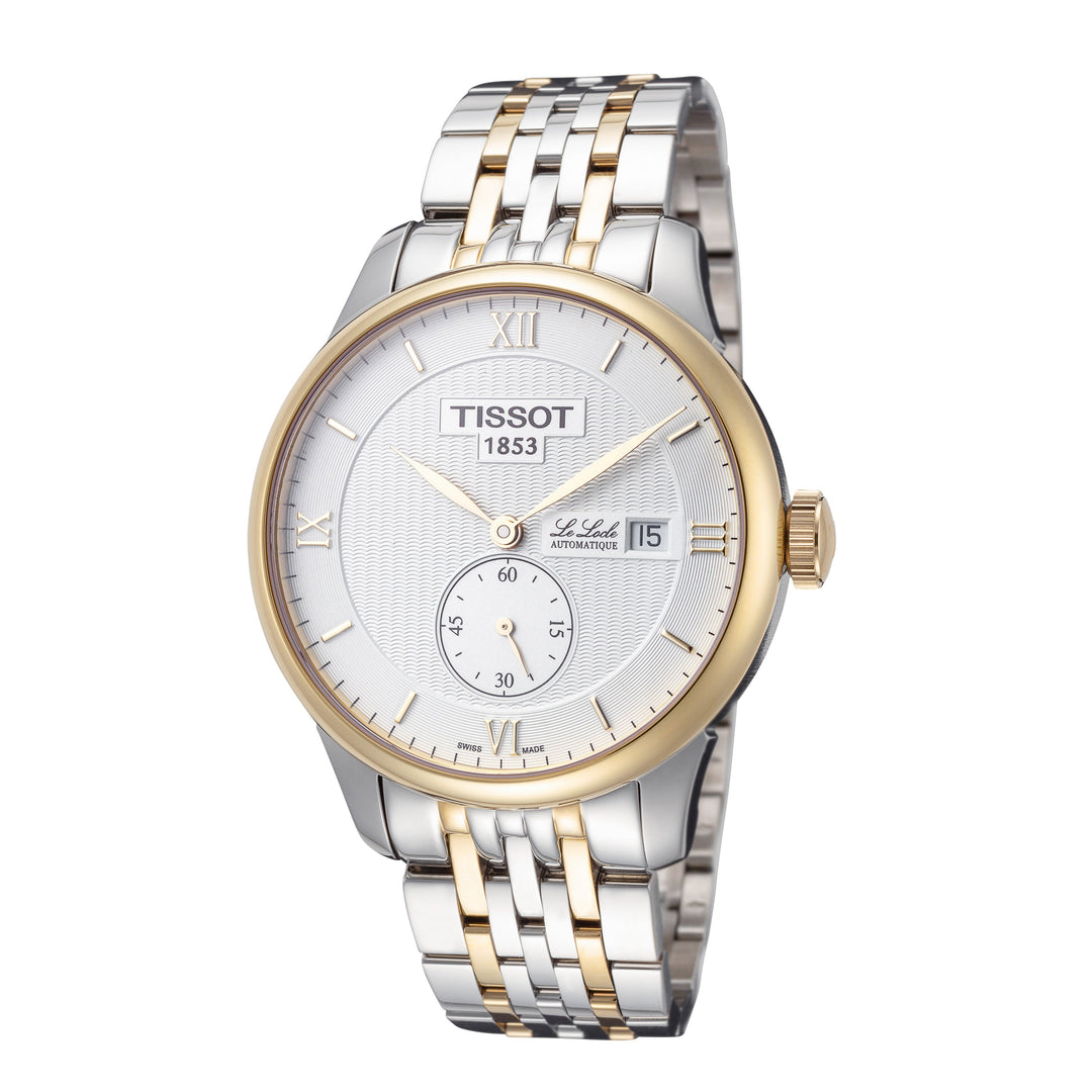 T-Classic 39.3mm / Silver / Two Tone | Silver Dial