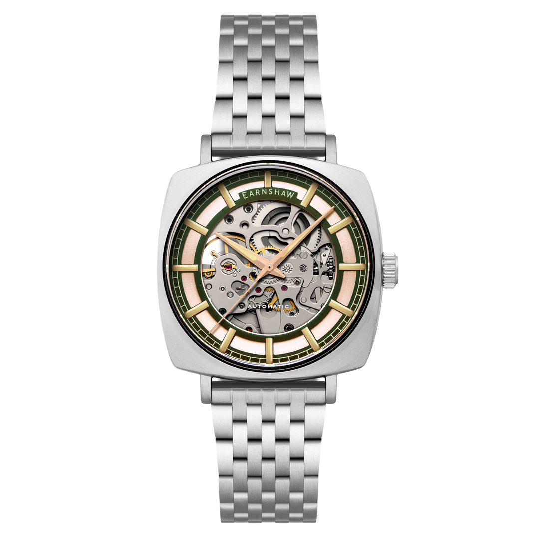 City Of London Moorgate Skeleton Automatic Rose Gold / Stainless Steel | Rose Go
