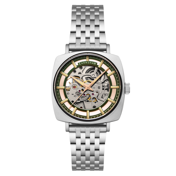 City Of London Moorgate Skeleton Automatic Rose Gold / Stainless Steel | Rose Go