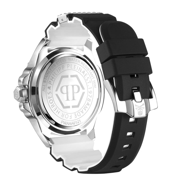 THE SKULL 44MM Black / Silicone | Black Dial