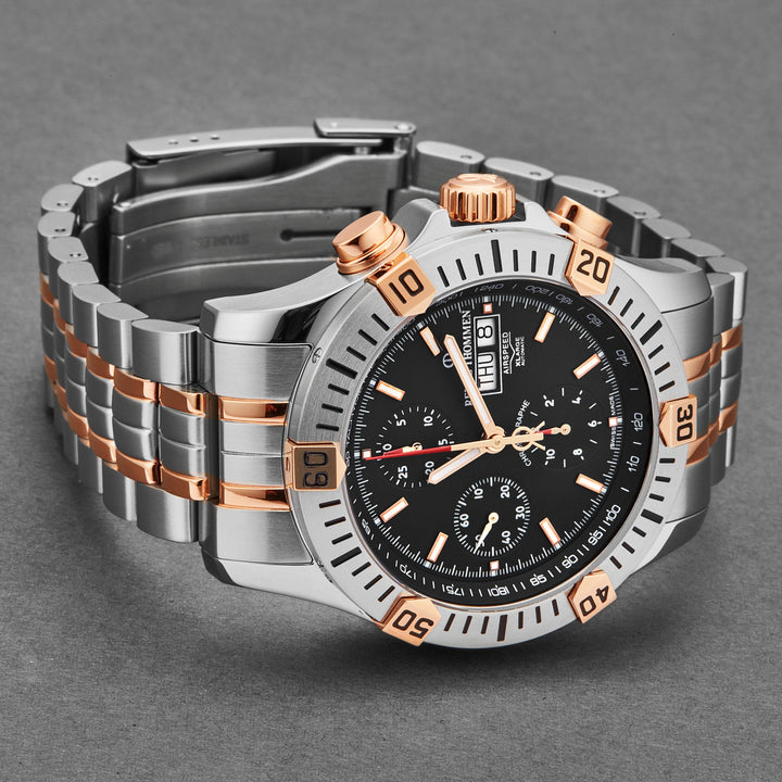 Air speed 16071.6159 / Black | Black Dial