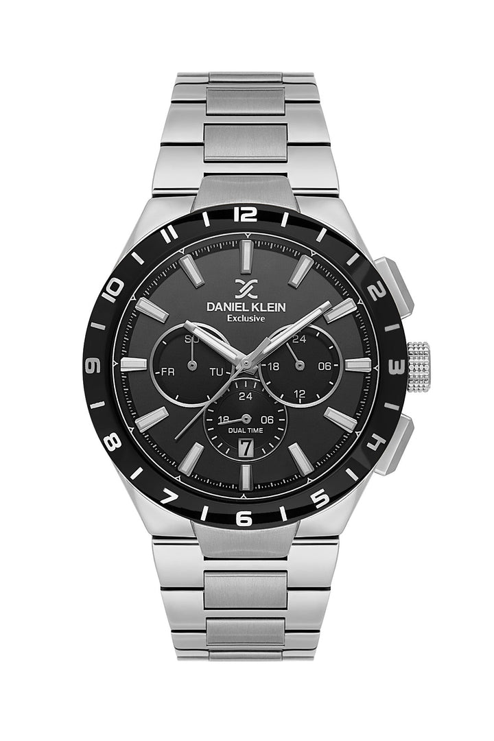 Dual Time Urban Diver Silver / Black Dial Black Dial
