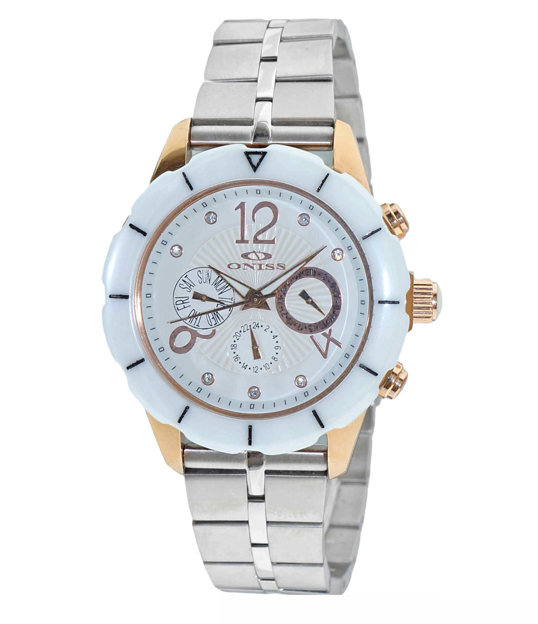 ARUBA COLLECTION WHITE/ SILVERTONE | White Dial