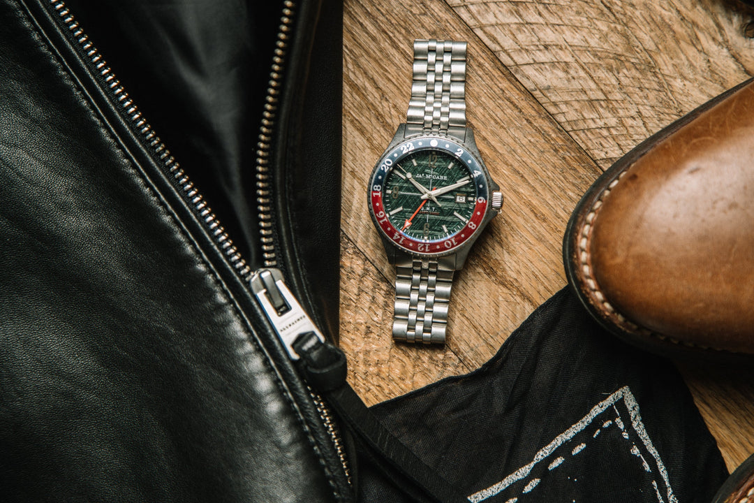 Baja GMT GREEN / STAINLESS STEEL | Green Dial