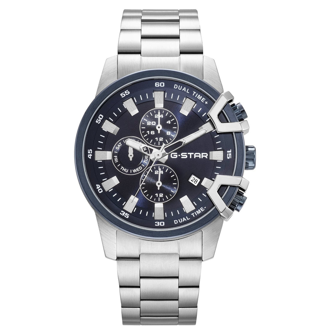 Bend3D Blue Dial / Stainless Steel Bracelet Blue Dial