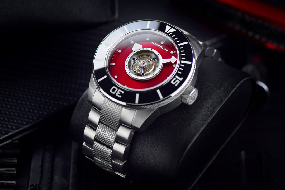 Divemaster Central Tourbillon Automatic 45mm - Red Dial | Red Dial
