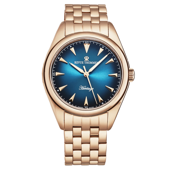 Heritage 21010.2165 / Blue | Blue Dial