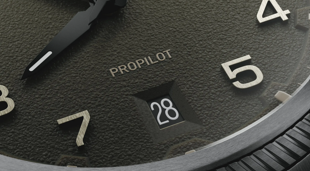 ProPilot Date Green/Silver Stainless Steel Green Dial