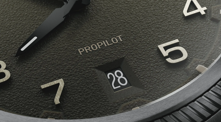 ProPilot Date Green/Silver Stainless Steel Green Dial
