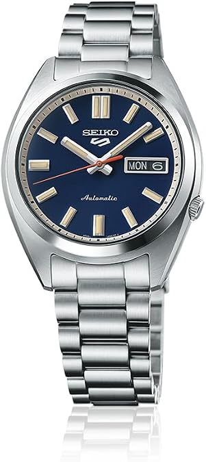 5 Sports SNXS Navy Dial / Stainless Steel Bracelet Navy Blue Dial