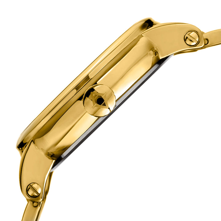 AK1001YGB-Dress Gold/Stainless Steel | Black Dial