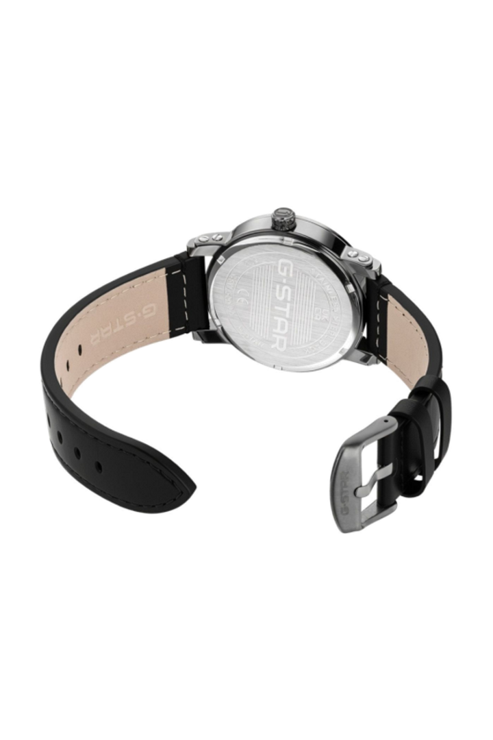 Rovic Gray Dial / Black Leather Strap Gray Dial