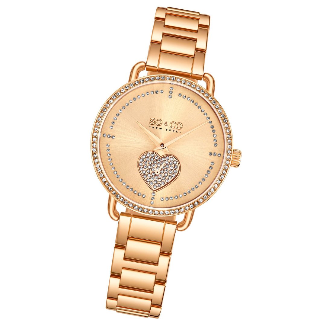 Madison-5524.4 Rose Gold/Stainless Steel