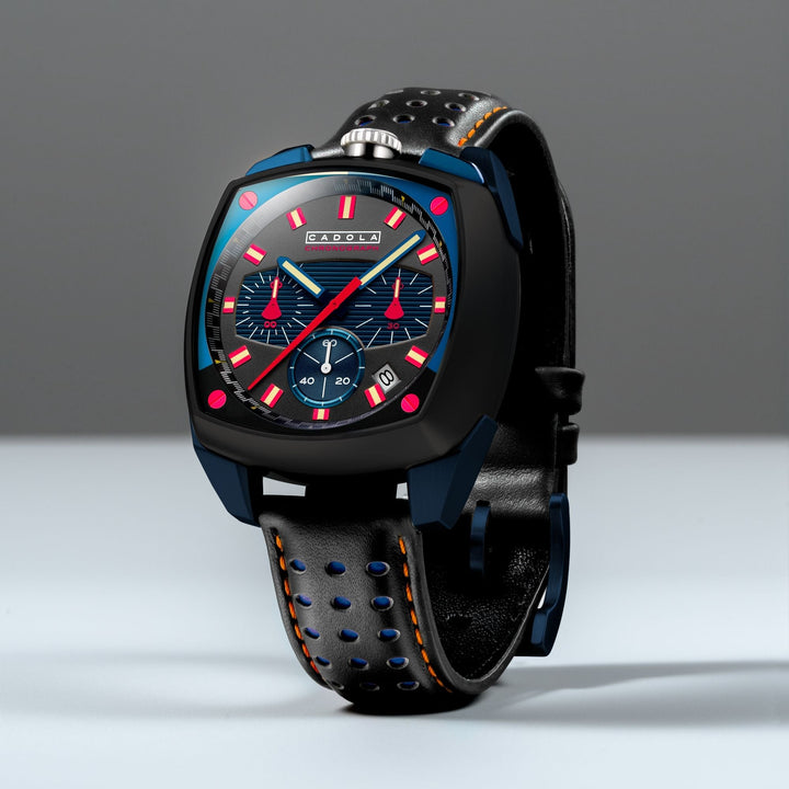 Taurus Chronograph Grey / Genuine Leather | Grey Dial