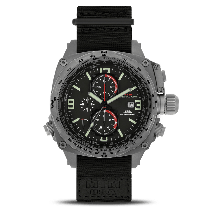 COBRA Grey/Black | Black Dial