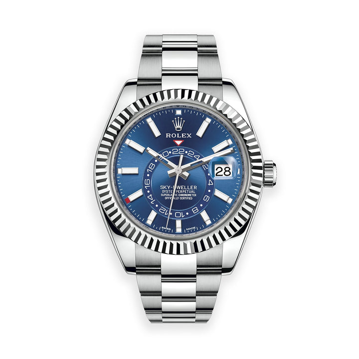 Pre-Owned Rolex Sky Dweller Blue Dial 42mm