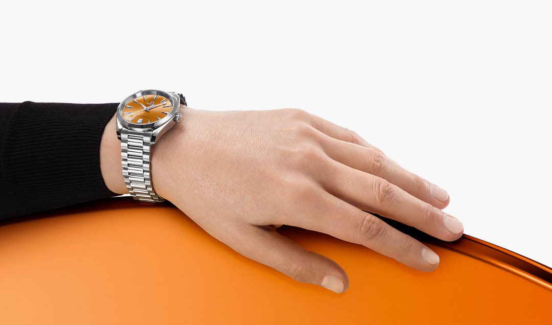 Seamaster Aqua Terra Shades 38mm Orange Dial | Orange Dial