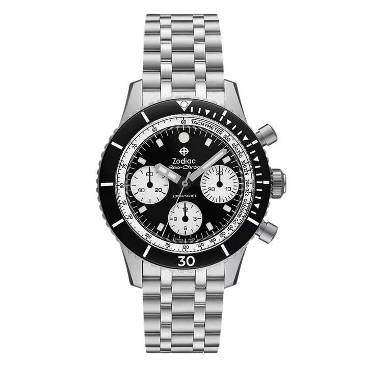 Sea-Chron Automatic black | Black Dial