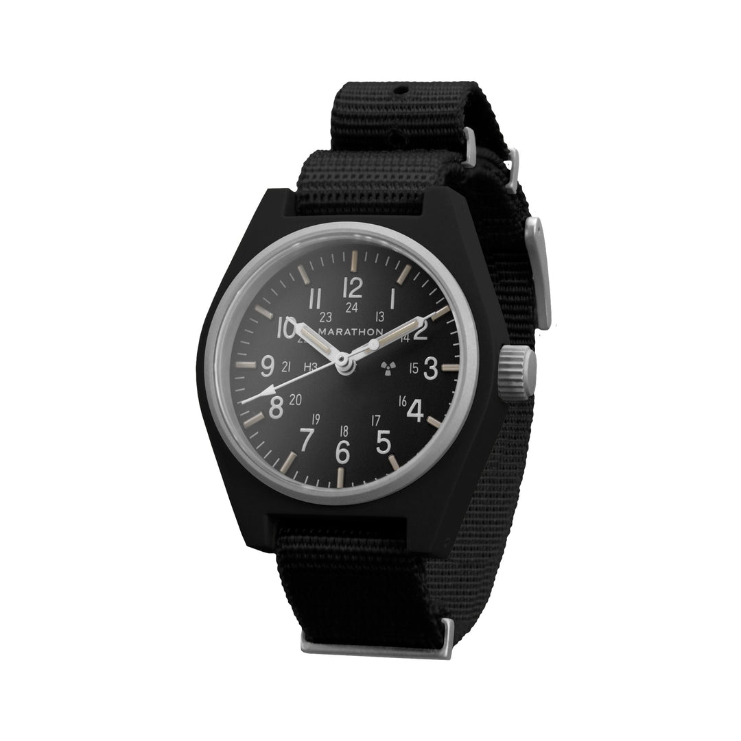 General Purpose Mechanical Black NGM/Nylon Matte Black Dial
