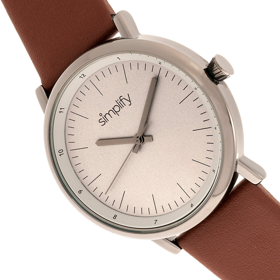 The 6200 Silver/Brown |  Dial