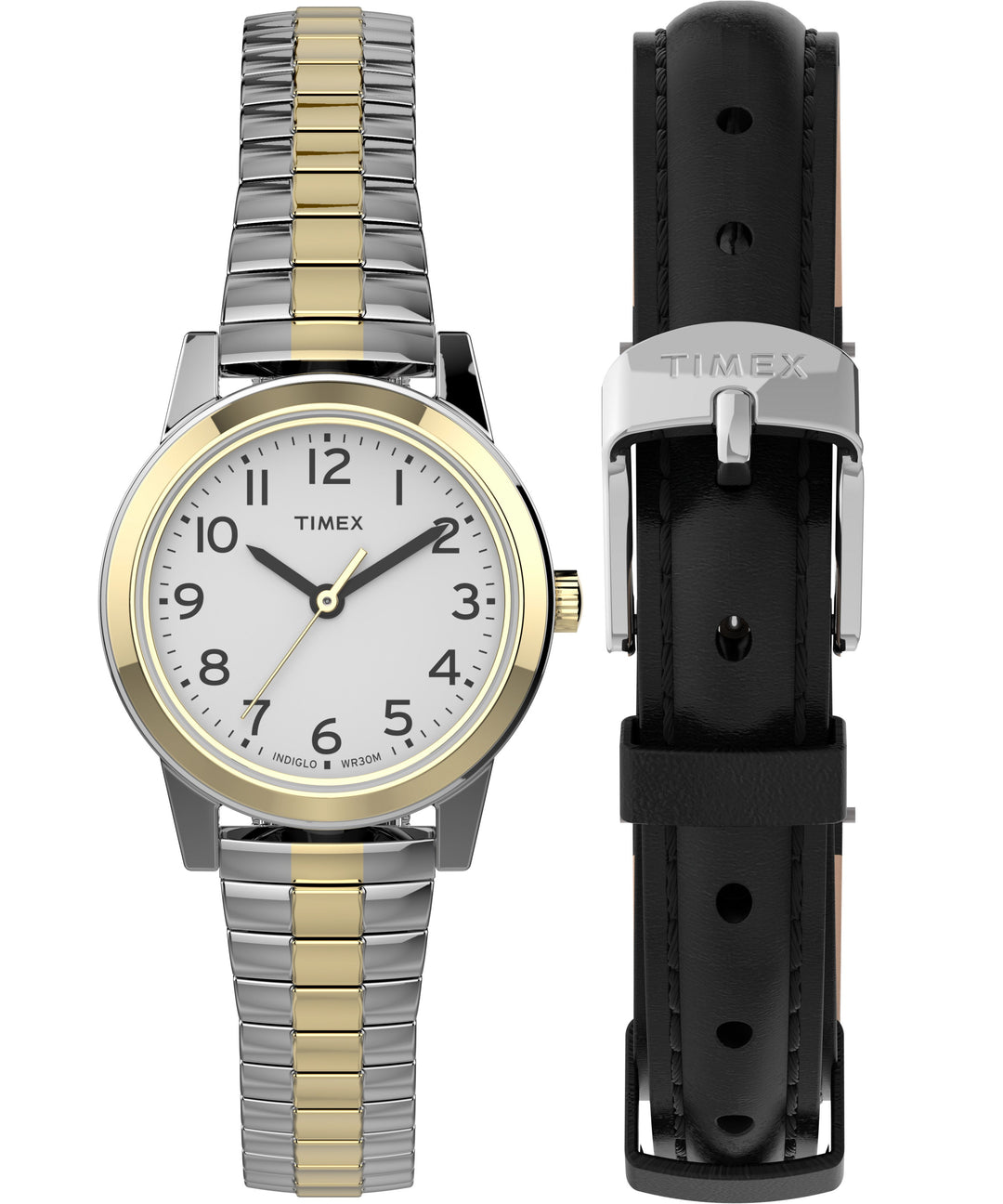 Main Street White / Stainless Steel | White Dial