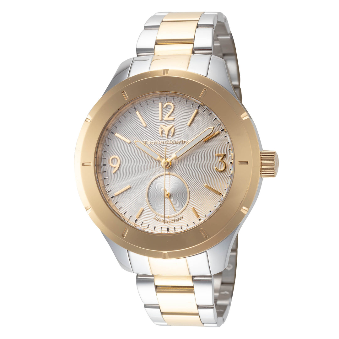 Moonsun 42 mm / Silver / Multi Silver Dial