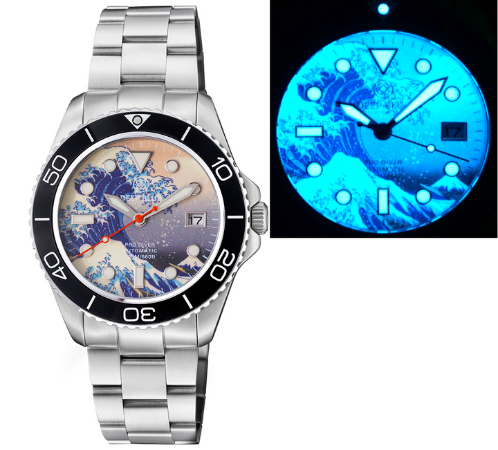 Pro Diver 200 42.5mm  KANAGAWA LUME DIAL