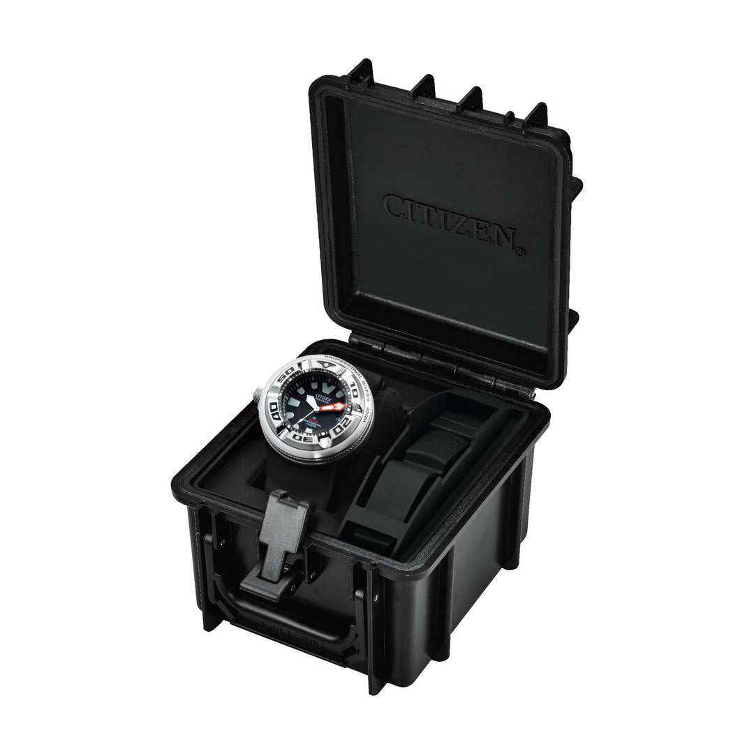 Promaster Dive Ecozilla Black / Polyurethane | Black Dial