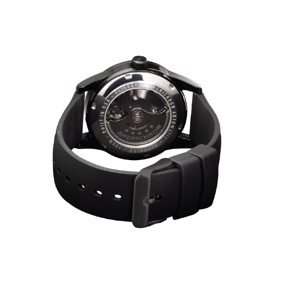 FLIEGER BLACKOUT SPORT 39MM | Black and Grey Dial