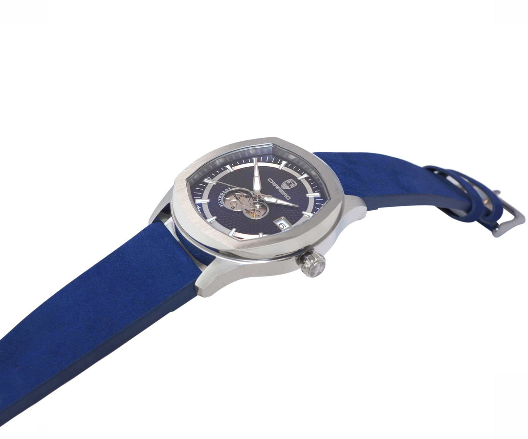 AEQUILUX SILVER TONE/BLUE -BLUE | Blue Dial