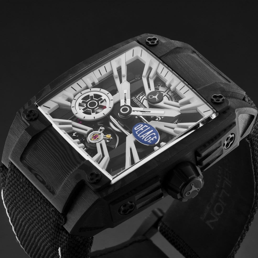 Re-Volt RBREV3H.TCADELW / White Skeletonized | White Skeletonized Dial