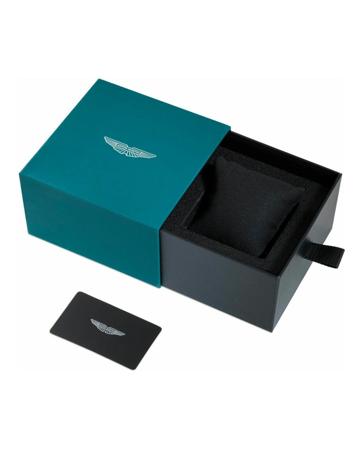 GPQ Black IP/Black Silicone Strap Black Dial