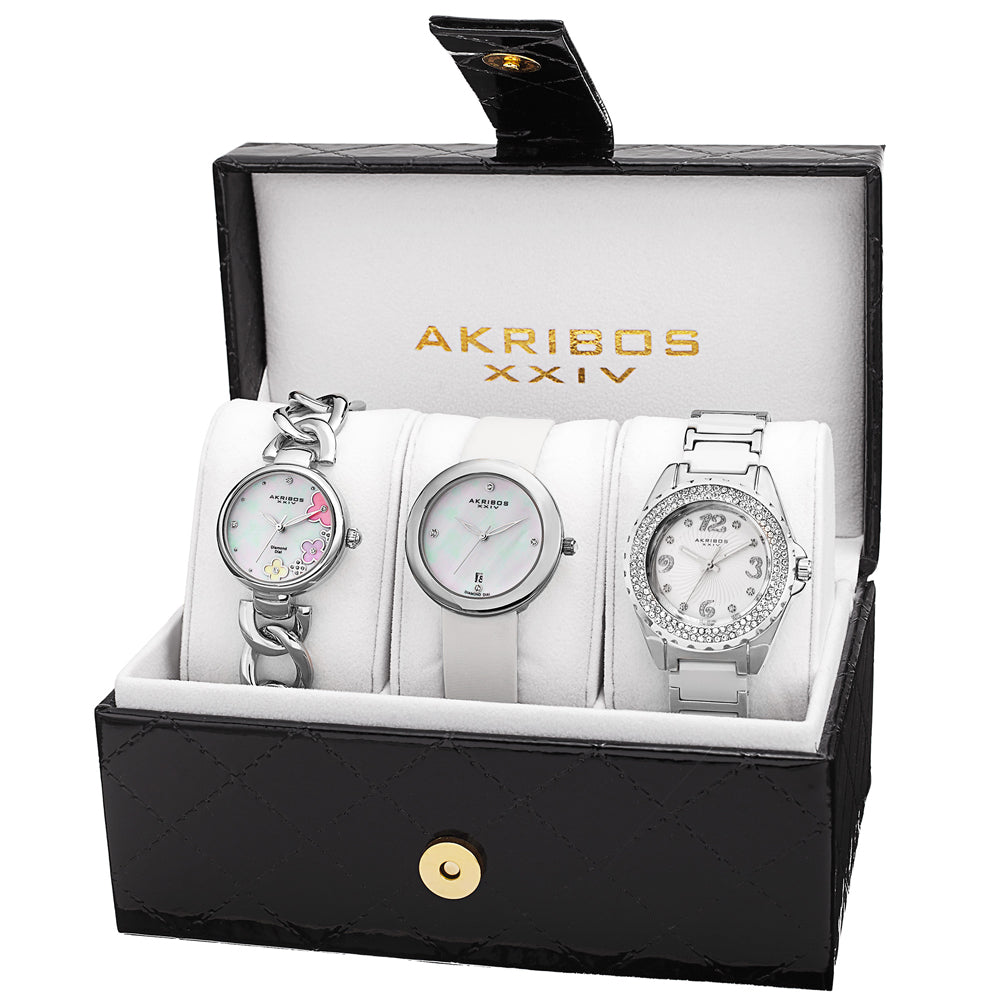Casual Silver, White/Alloy | White Dial