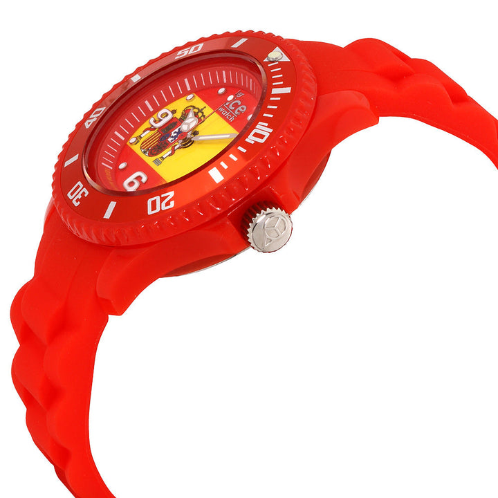 Ice-World 40mm / Red Yellow / Red | Multi-Color Dial