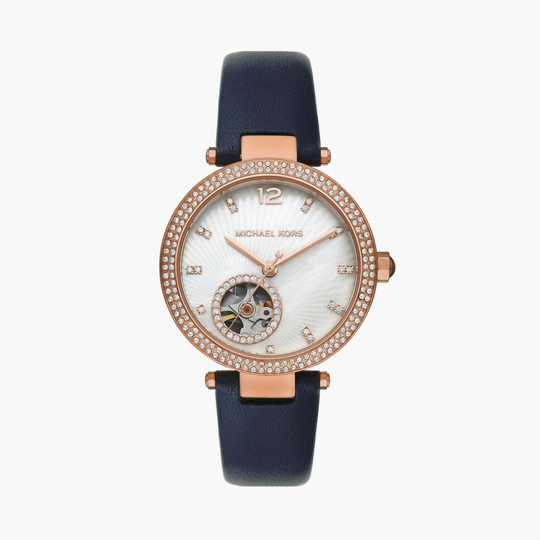 Parker 34mm / Silver / Blue | Silver Dial