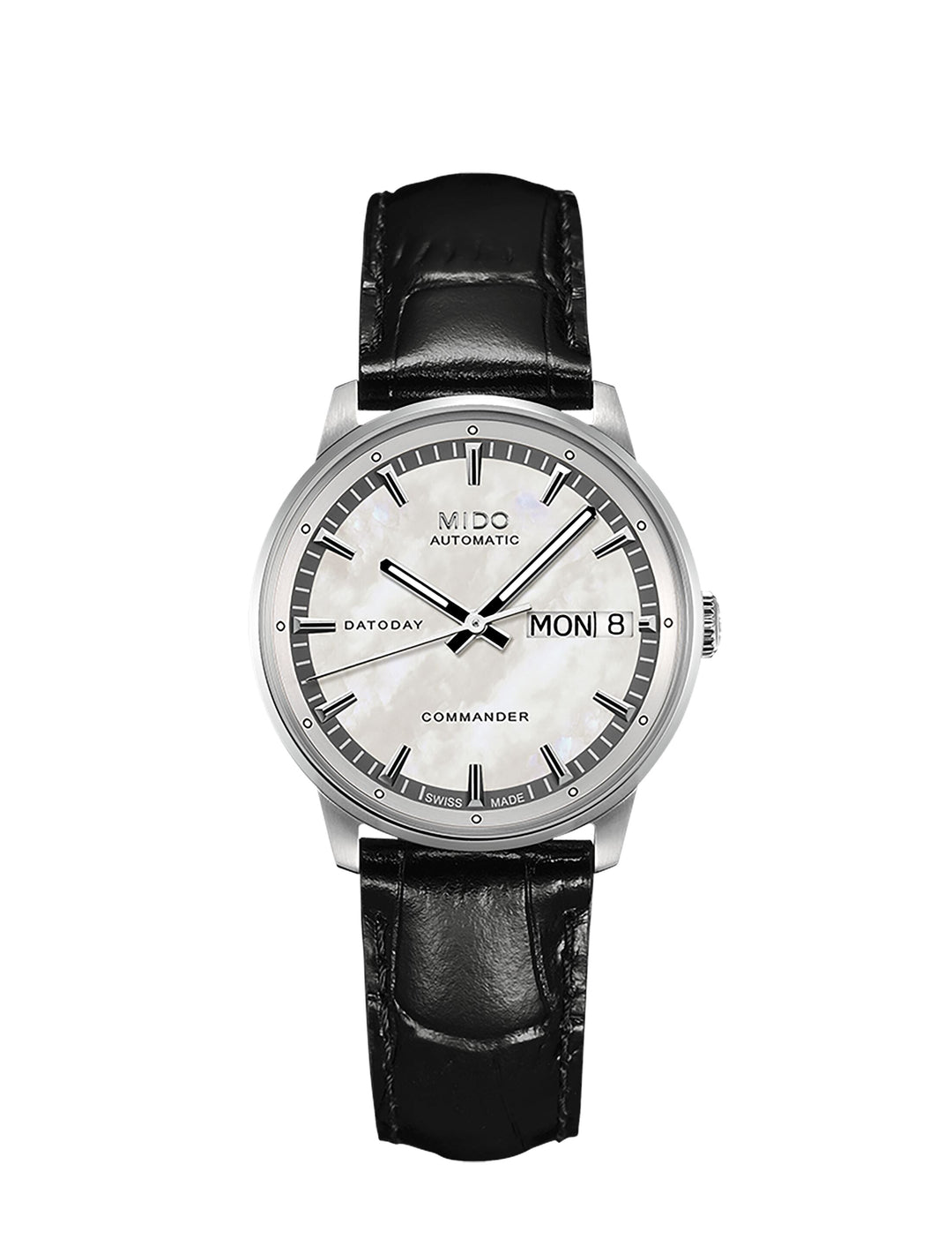 COMMANDER II LADY Black/SS | White Dial