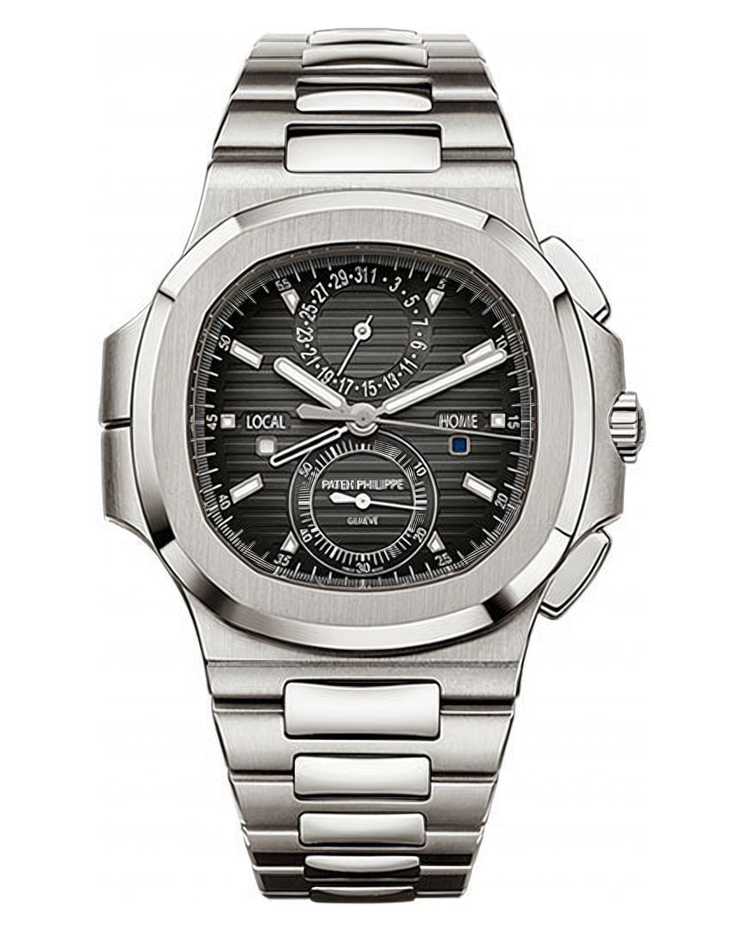 Patek Philippe - Nautilus - 40mm - Stainless Steel -  Nautilus Travel Time Chronograph Watch