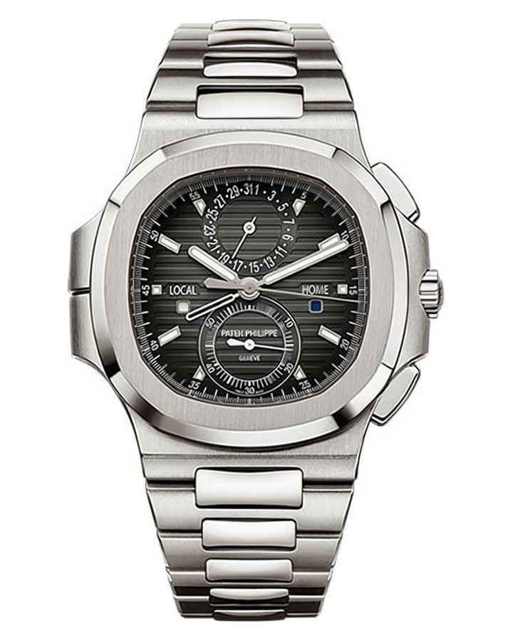 Patek Philippe - Nautilus - 40mm - Stainless Steel -  Nautilus Travel Time Chronograph Watch
