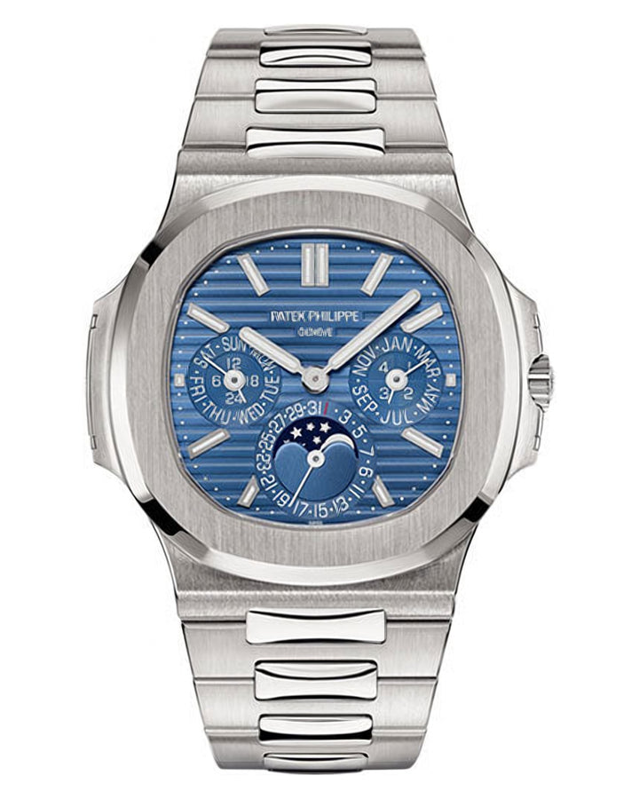Patek Philippe - Nautilus 40mm - White Gold - Nautilus Grand Complication Perpetual Calendar Watch