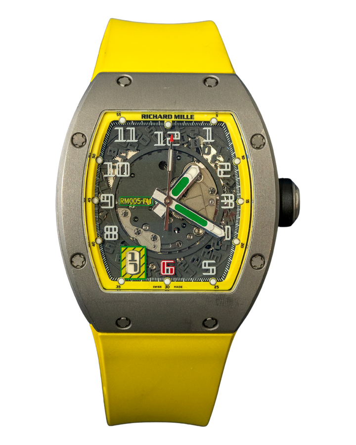 Richard Mille RM005 Titanium “Felipe Massa Brazil” Grey DLC (Watch Only)