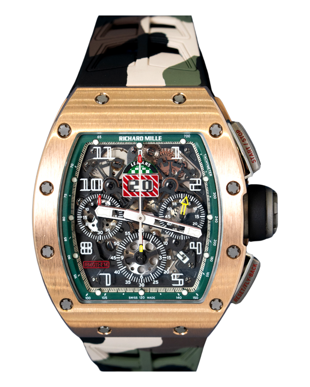 Richard Mille RM011 RG/TI Le Mans Full Set Complete 2010 + 2022 Service Papers