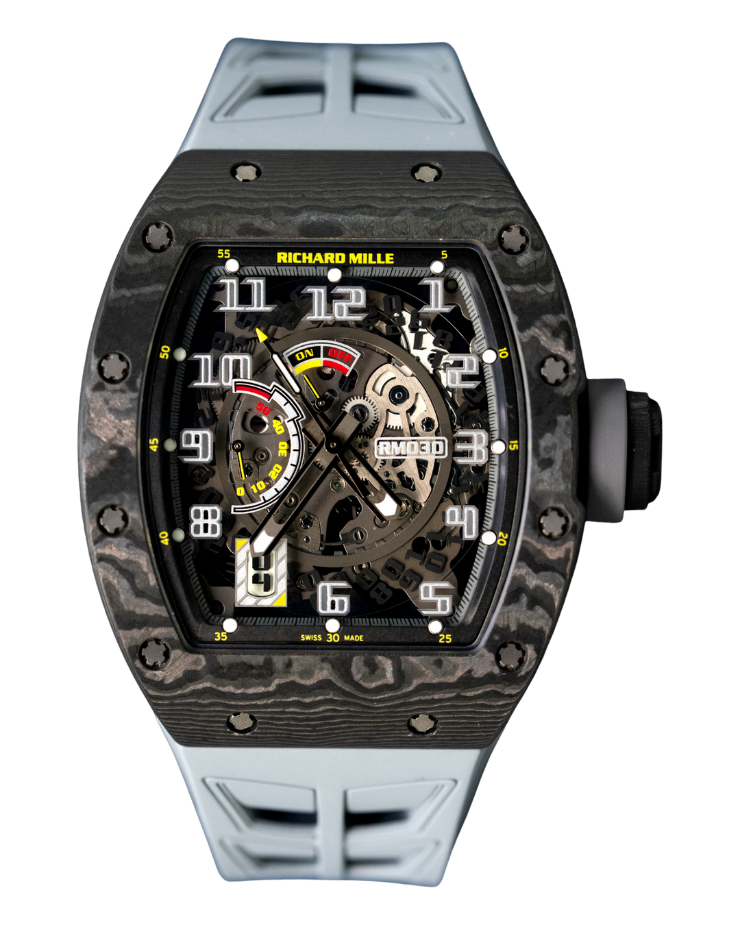 Richard Mille RM030 "Asia Exclusive" Black NTPT 2016 Complete (Limited 50 Pieces)